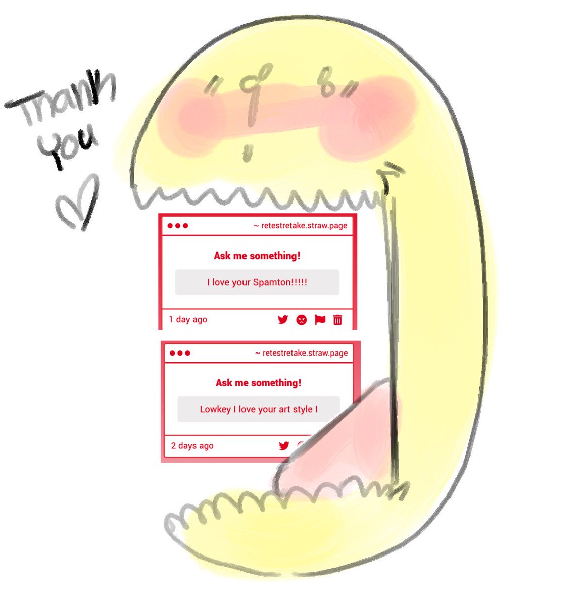 RetestRetake's tweet image. Responding to more strawpage comments
(🥹 i &amp;lt;3 yall sm)