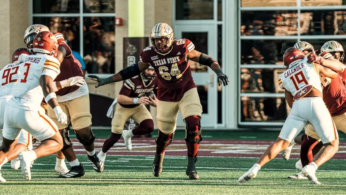 Blessed to receive an offer from Texas State <a href="/andrewcobus/">Coach Cobus</a> <a href="/thebizofathlete/">The Business of Athletes</a>