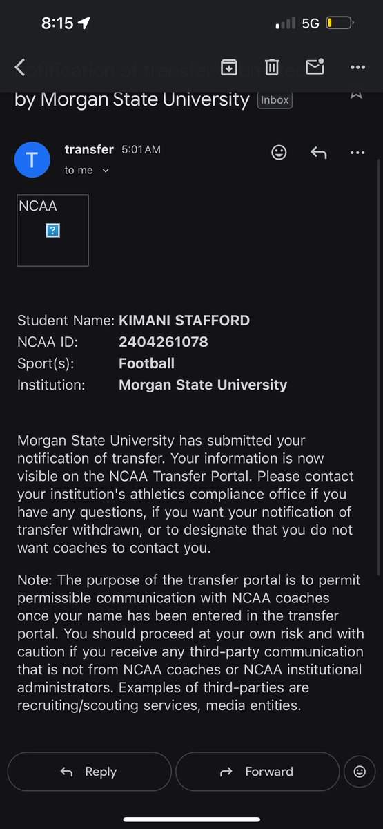 Kimani Stafford tweet media