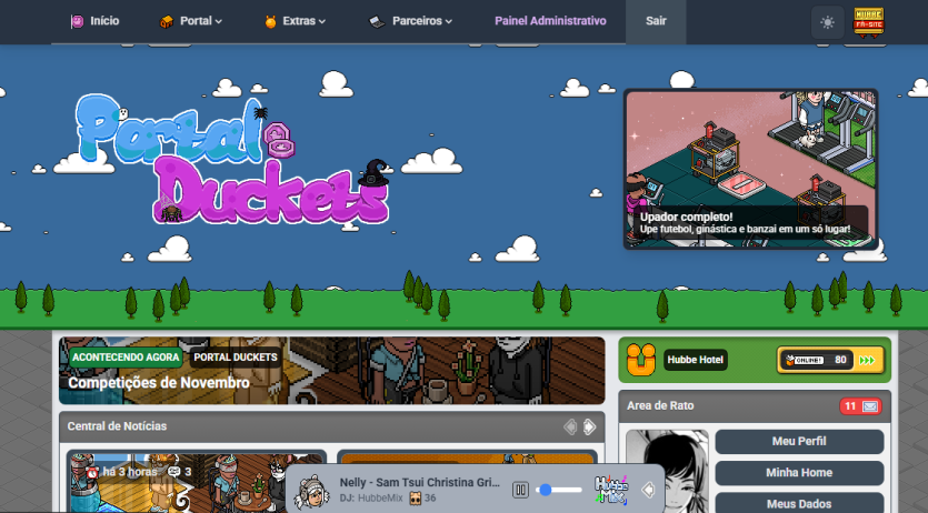 PDuckets's tweet photo. 👀Você ja viu a nova Identidade Visual do Portal Duckets? Agradecimentos ao @Umdiameiolu pelo novo cabeçalho e logo belíssimos 💕
ANTES X DEPOIS
#PDuckets #Habbo #Hp #Hubbe https://t.co/SgQORwPEKU