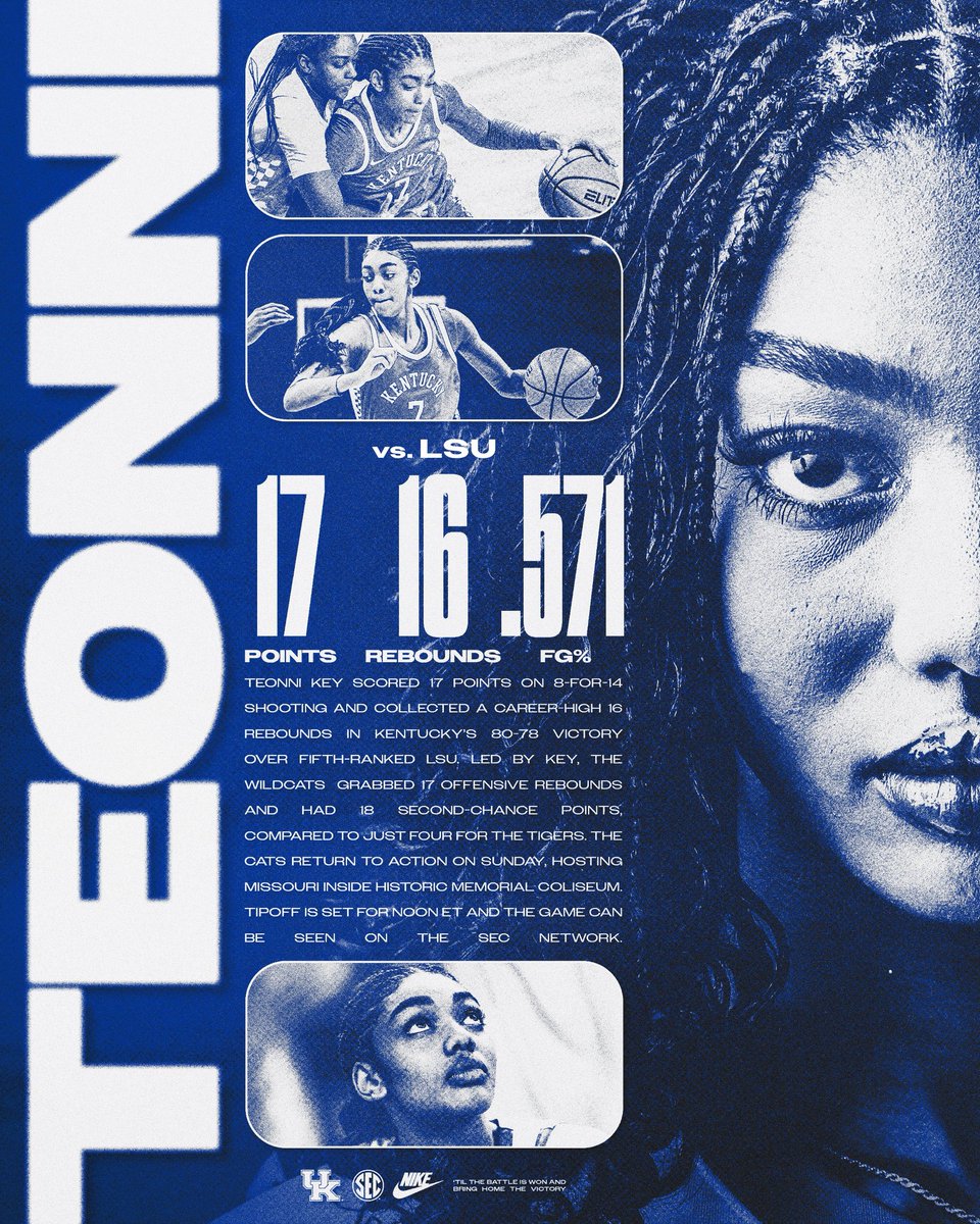 KentuckyWBB's tweet image. How about this performance from TKey? 😮‍💨