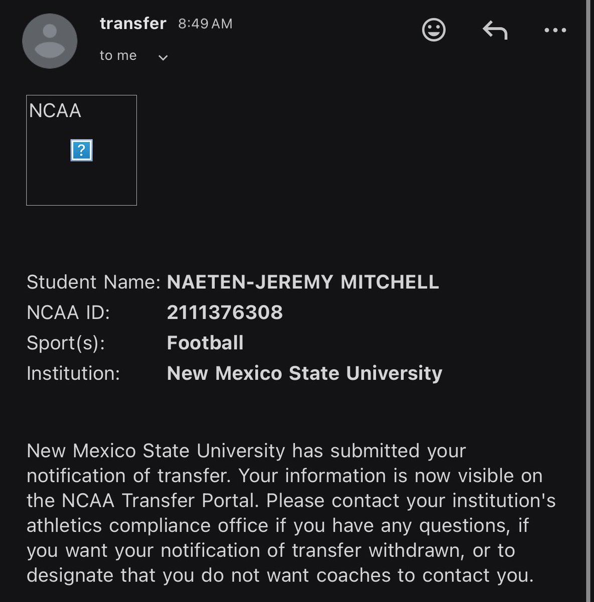 Naeten Mitchell✞ tweet media