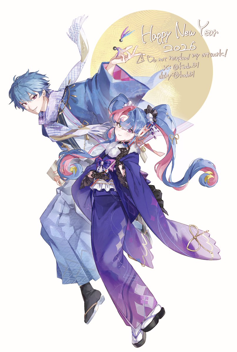 Kado_51's tweet image. 描き初めブラント&amp;amp;ロココ
 #WutheringWaves