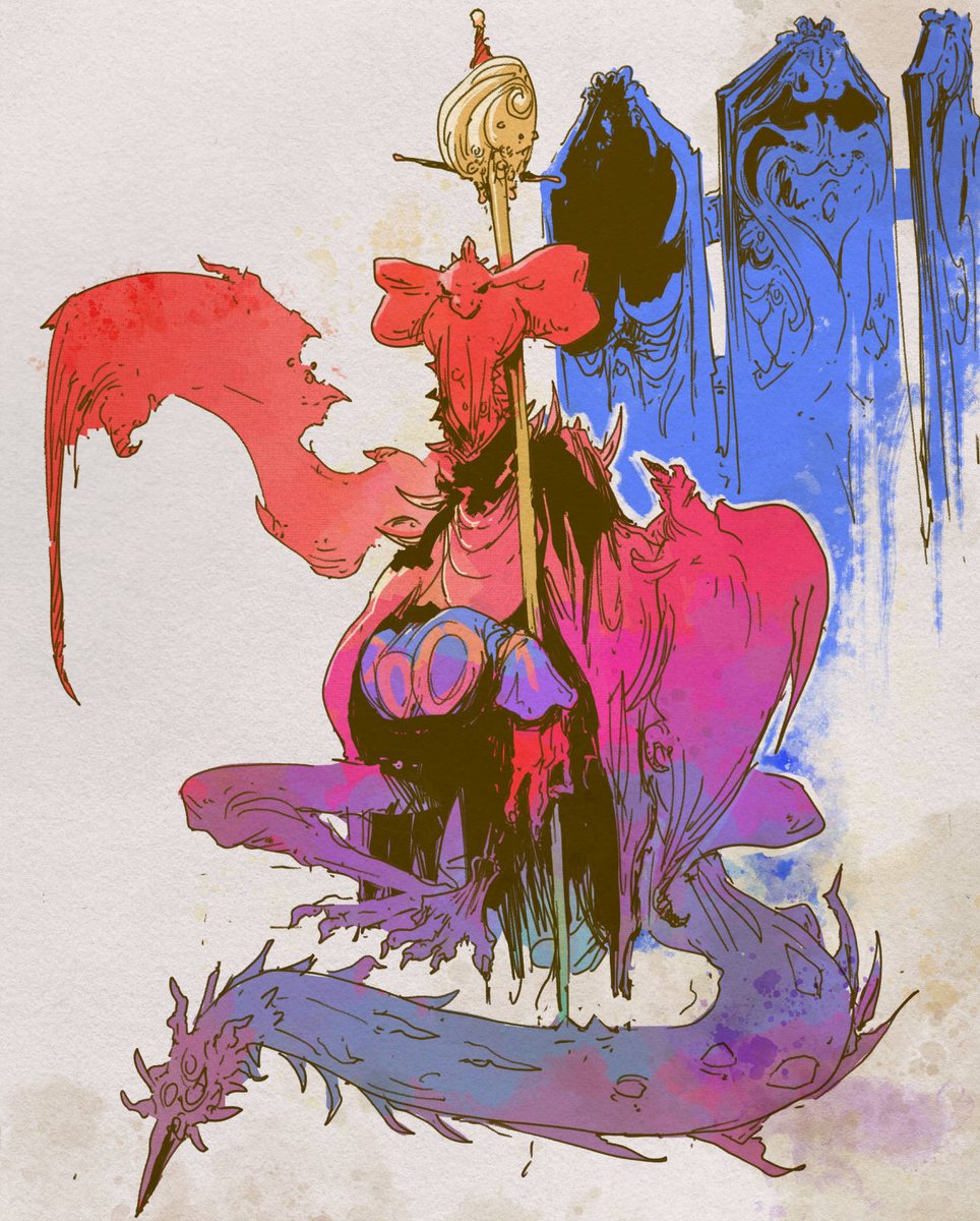 drxkth's tweet image. Another Dragon Swordsman