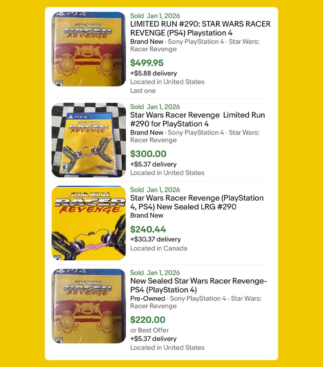 Dexerto's tweet image. A rumored PS5 Jailbreak method has caused 'Star Wars Racer Revenge' to go from $50 to almost $500

The reason is down to the fact the physical copy of the limited edition game is the key for hackers to study the console’s core software