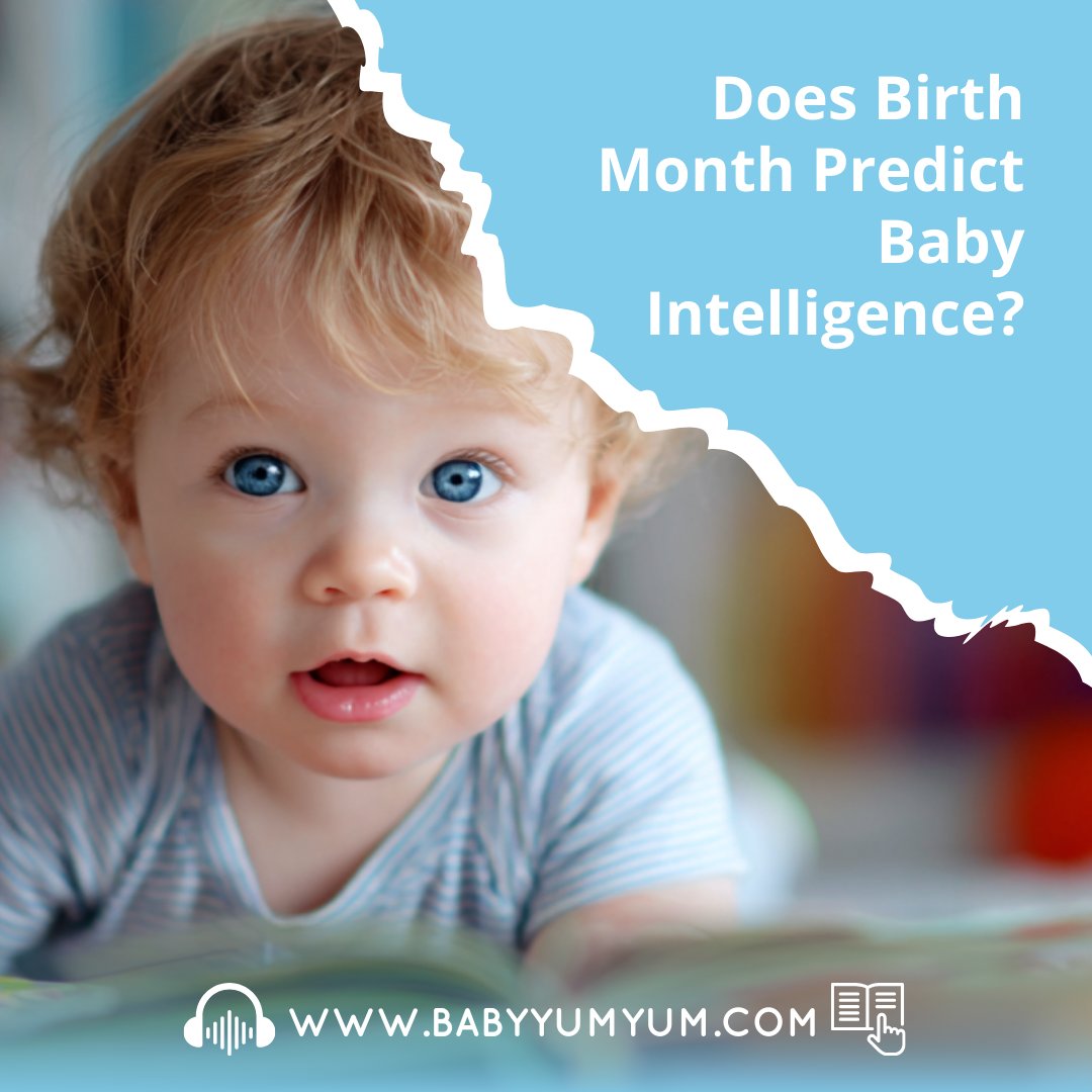 Curious if birth month predicts intelligence?
You’re not alone! 🌙 It's interesting what science says.

👉 Read more: zurl.co/pj2hh

#BabyYumYum #BYY #ParentingFacts #ChildDevelopment #SmartKids #BabyYumYum #ScienceForParents