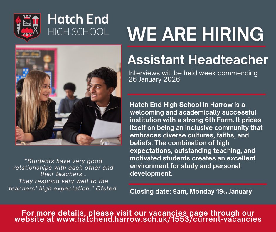 Hatch End High School tweet media