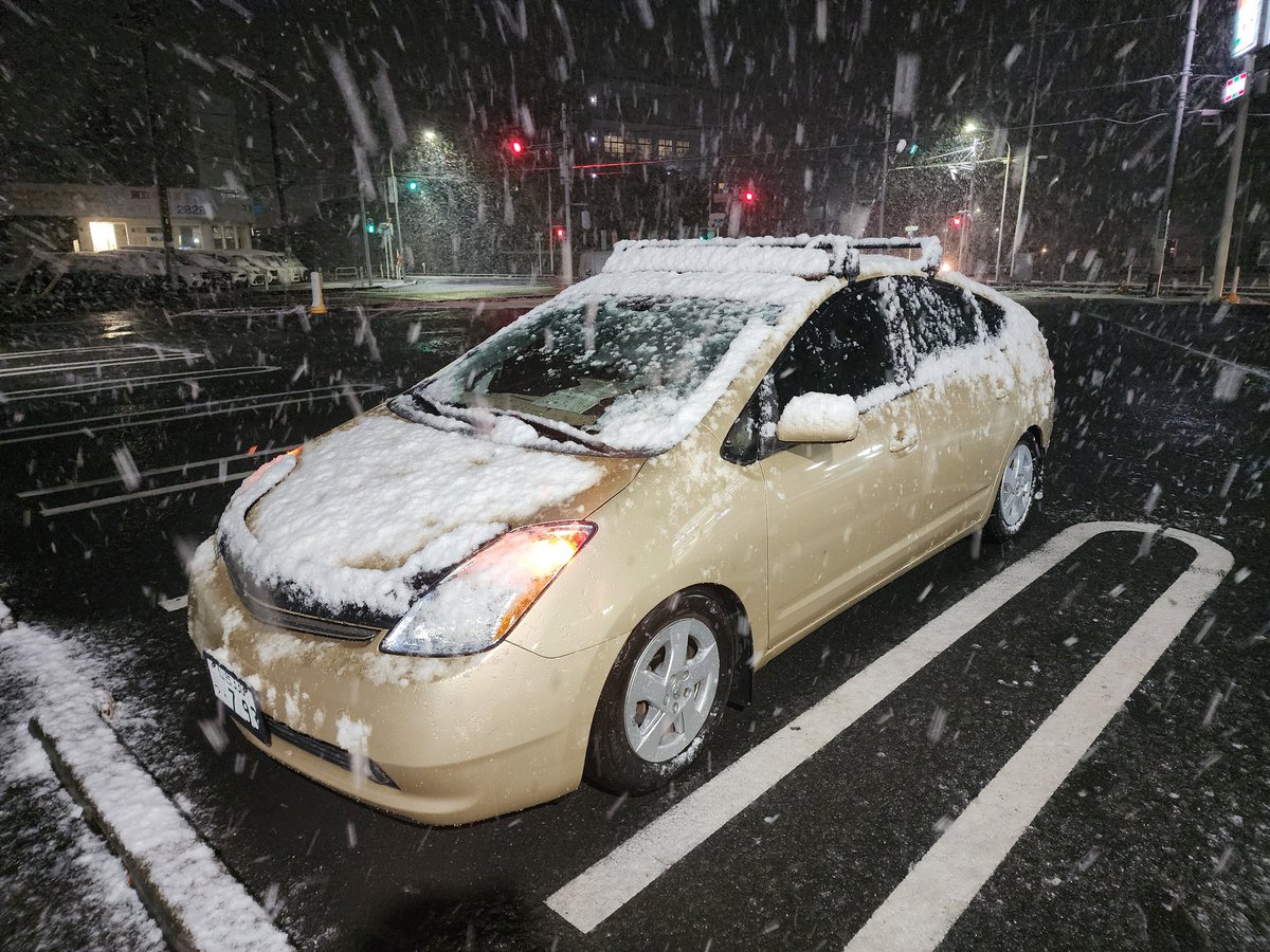 千葉県某所
コンビニで10分くらい止まってこれ