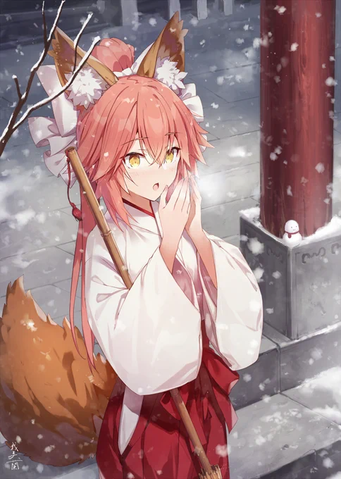 キャス狐(巫女)