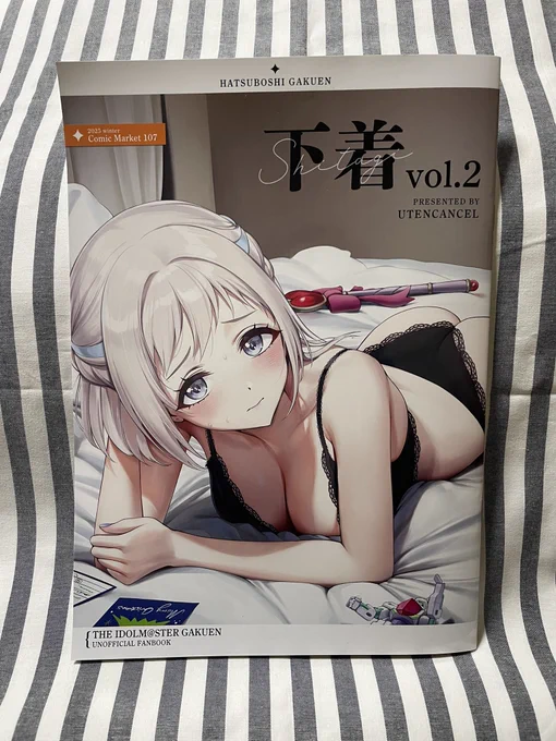 【C107戦利品の感想①】 「下着vol.2」 雨天キャンセル( )様 もう、理想。理想的な色使い…これを最高と言わずして何というのか…とんでもなく素晴らしいです