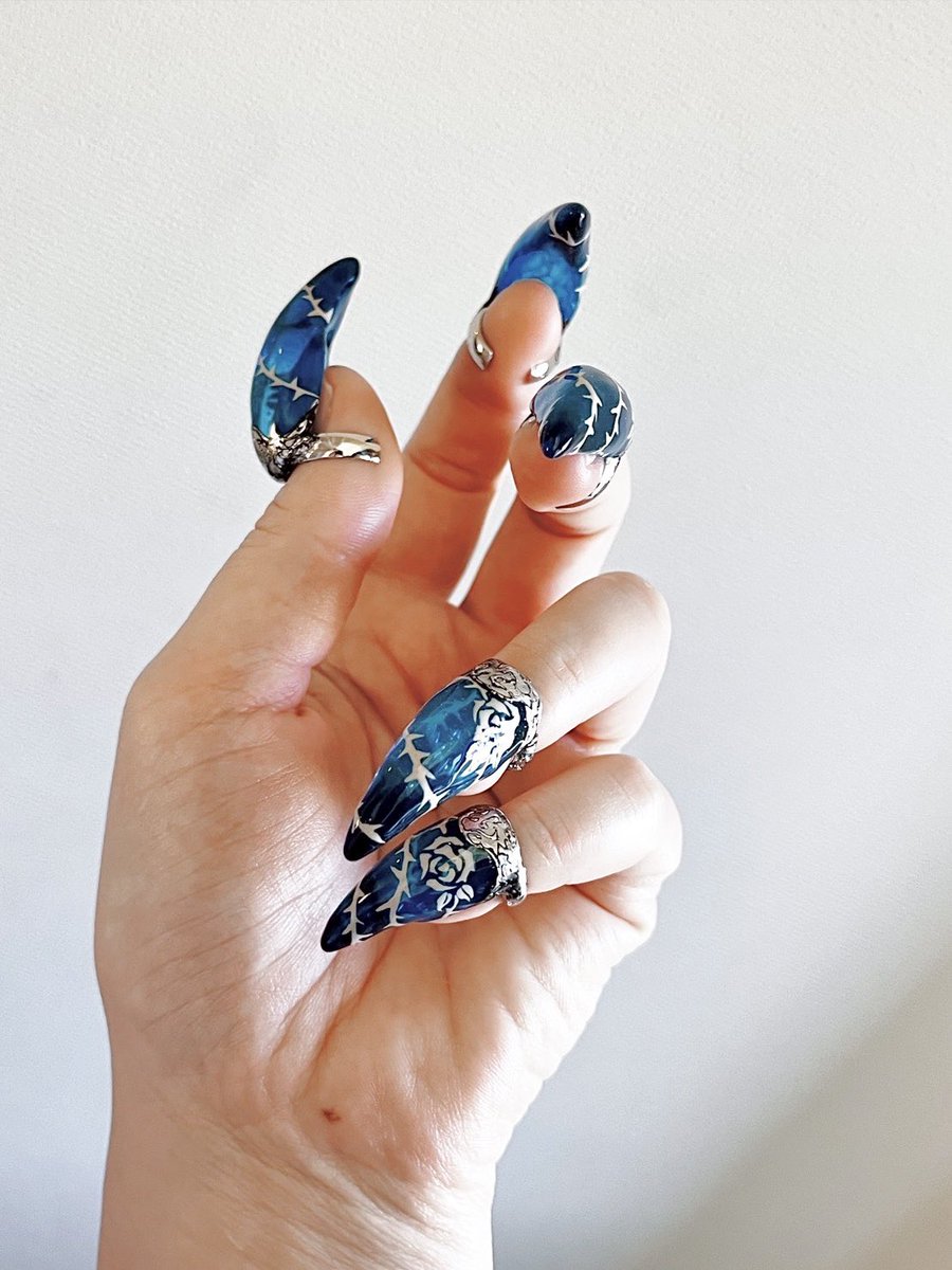 飴屋 纏❤️‍🔥 #飴屋のネイルリング❤️‍🔥1/5〜シーシャカフェコラボ