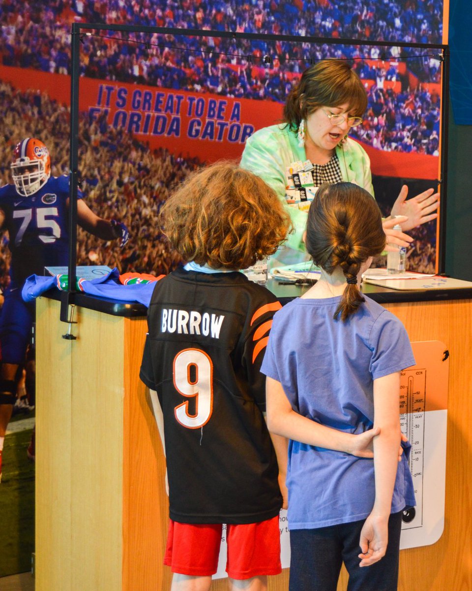 cademuseum's tweet image. 💦 Who knew sweat could tell a story? Our #SweatDetectives are on the case! 🕵️‍♂️ 

📍The Birth of Sports Science is on view now.

This exhibit is sponsored in part by Visit Gainesville, Alachua County, FL.

#Inventivity #PlayToLearn #WhyILoveGNV #WhatsGoodAlachuaCounty