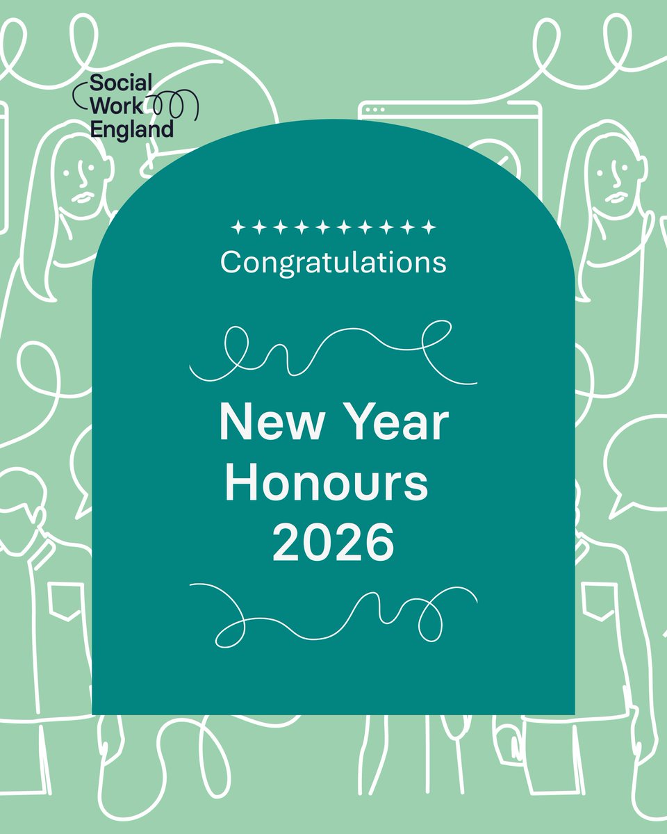 Social Work England tweet media