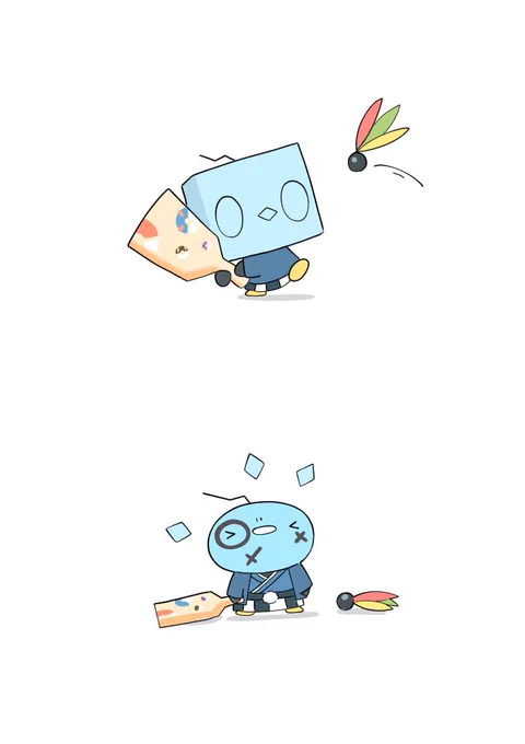 羽根突き