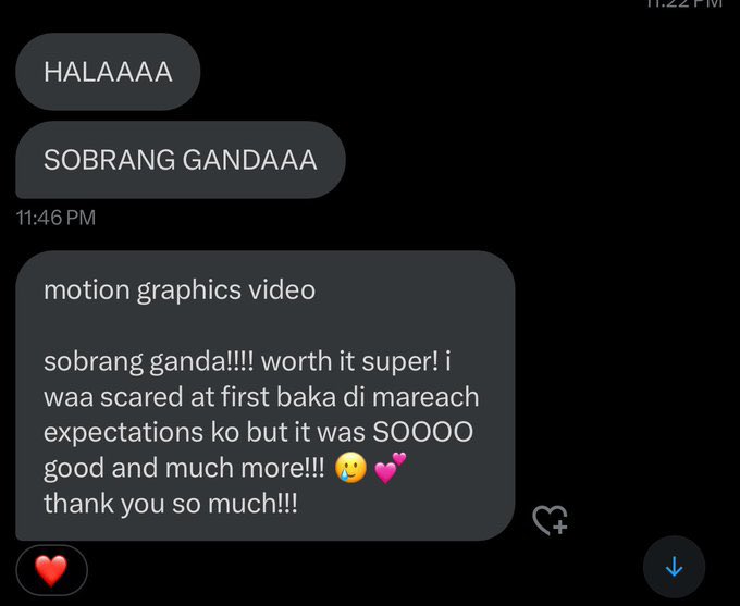 SphereAcad's tweet image. Proof✨ 

- Motion graphics video 
- loyal client 

TYSM! 💕