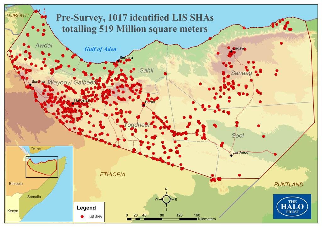 haadka's tweet image. Introducing use of mines during the Isaaq Genocide

Not only is the Isaaq genocide a lived reality through trauma, it is also physically present among us.

Since the 1980s, wars in Somaliland left vast areas contaminated with landmines and unexploded ordnance.

By the late 1990s,…