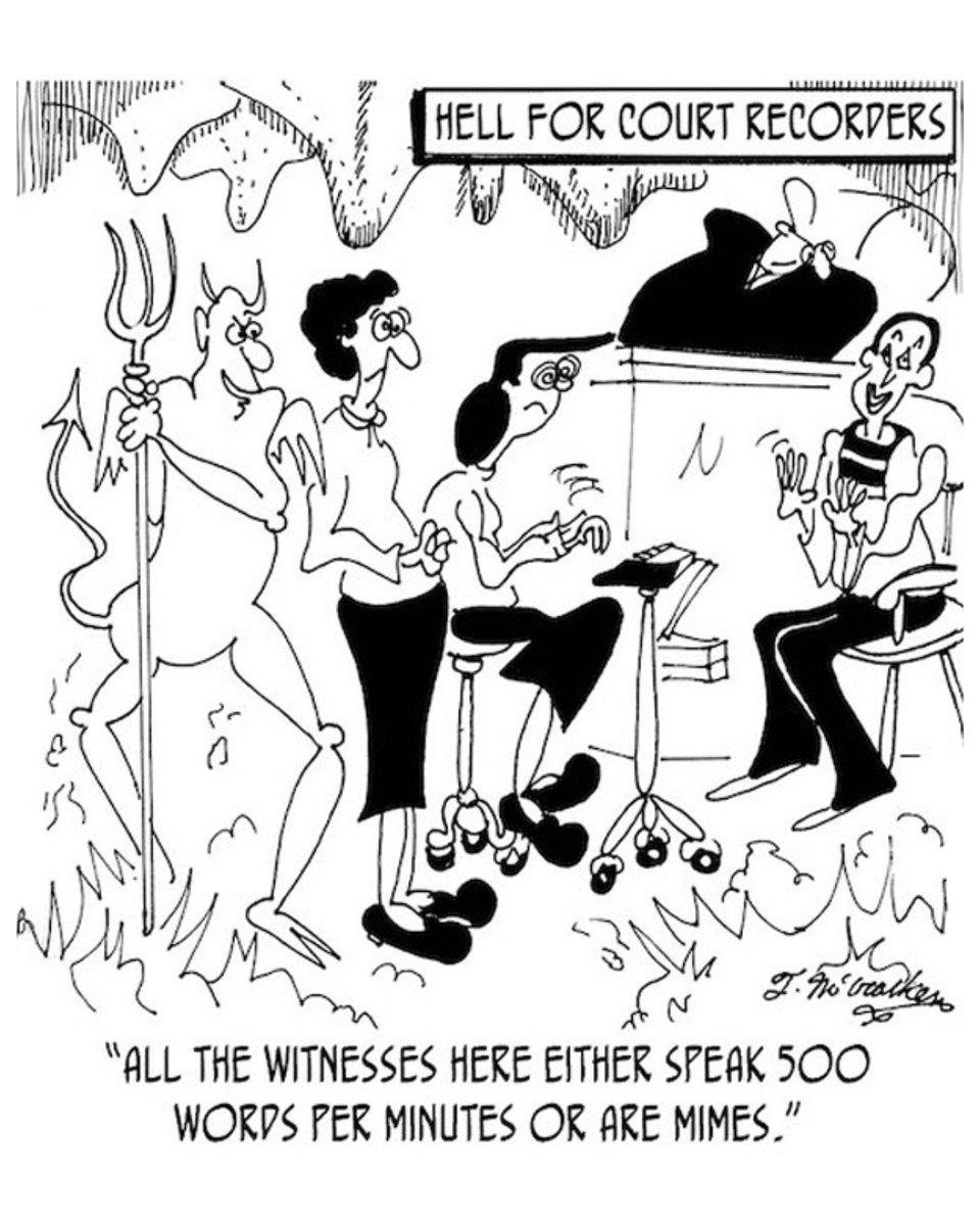 Have a safe and great weekend!
.
.
#courtreporter #courtreporting #comic #legalresources #NewJersey #NJ #RenziLegalResources