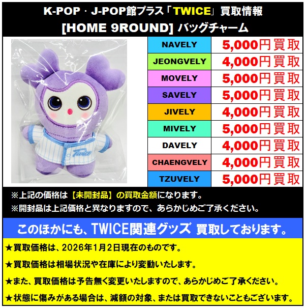 TWICE⭐︎セール中まとめ購入歓迎 TWICE #TWICE_THISISFOR_WORLD_TOUR TWICE ラブリー&チョンサ グッズ