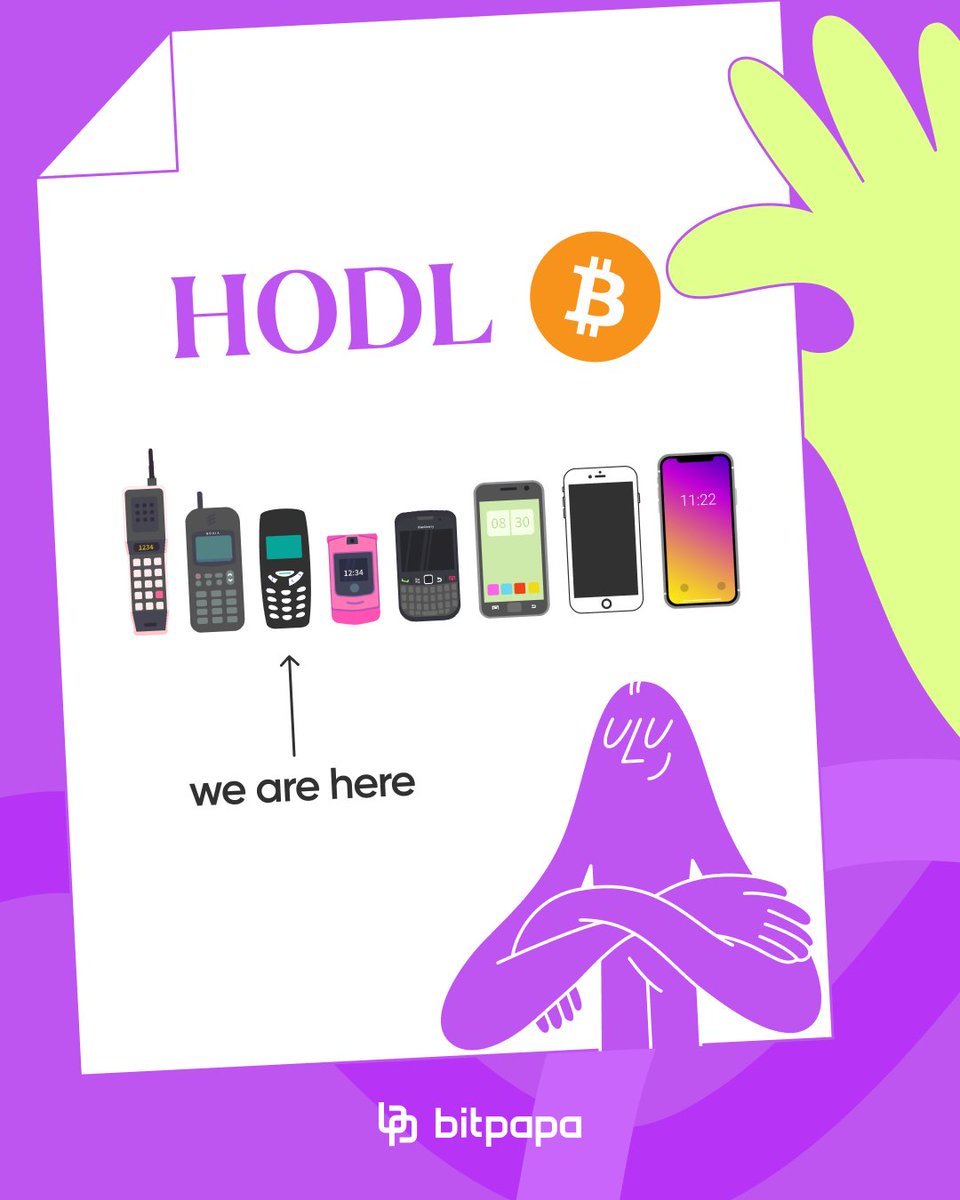 Bitpapa_com's tweet image. HODL #Bitcoin