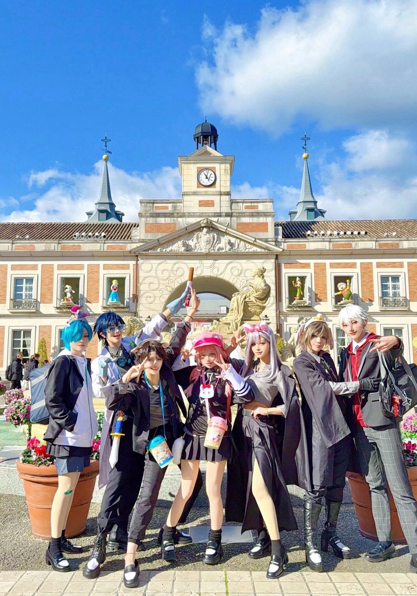 MITUWA0405's tweet image. 七次元生徒会さん+aで修学旅行！パルケエスパーニャ🎶