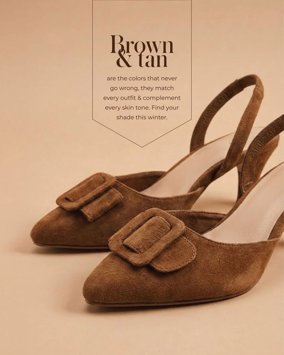 PairieTales's tweet image. Heels or flats, power days or slow days—brown &amp;amp; tan always fit the vibe.

Winter styling made effortless.

#WinterEdit #FootwearStyle #PairieTales #Comfortableheels #WalkOverIt #ShadesofWinter