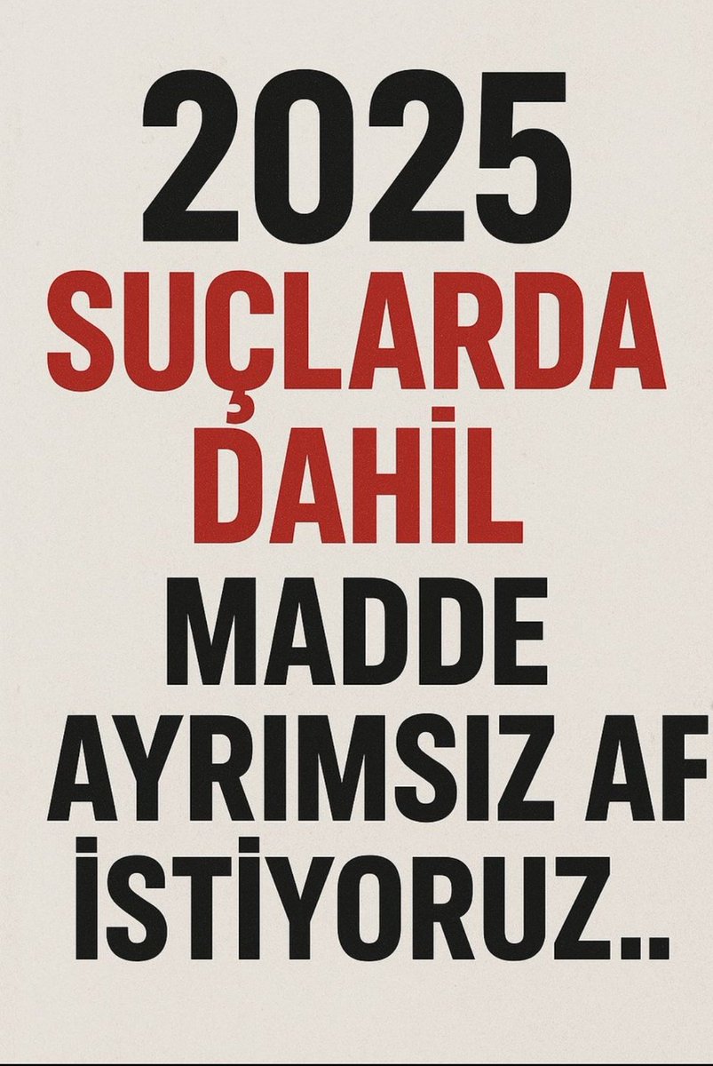Ekrsmq's tweet photo. @Mhalukcavusoglu GenelAf LütufDeğildir https://t.co/h2HV0FhL5L