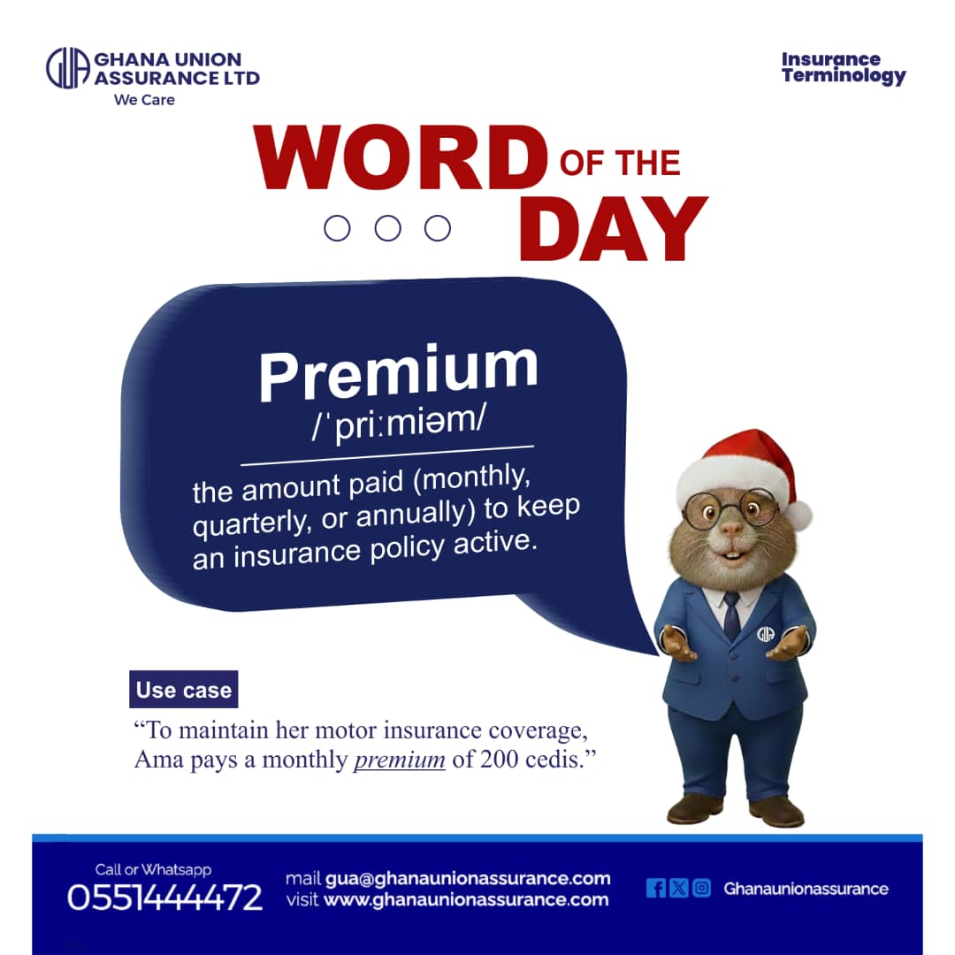 guageneral's tweet photo. Insurance talk got you scratching your head? 🤔 Don’t worry, we’ve got you!

Got a word that’s been puzzling you? Drop it in the comments, and we might feature it next Friday! 👇

#InsuranceForAll
#HappyNewYear
#Insurancepremiums
#wecare https://t.co/3EdJYXg1CN