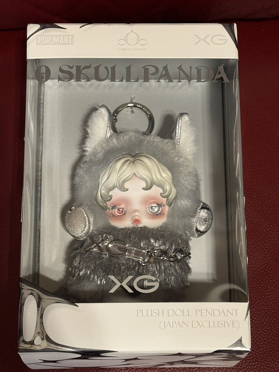 スカルパンダ✖️XG購入しました♪ サンリオコラボといい、最近スカル