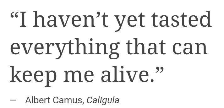 Literariium's tweet image. — Albert Camus