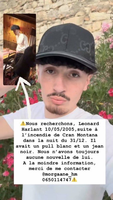 LeDirectInfo's tweet photo. 🔴🇨🇭 𝗔𝗟𝗘𝗥𝗧𝗘 𝗜𝗡𝗙𝗢 — Deux jeunes hommes sont PORTÉES DISPARUS dans l’incendie mortel de Crans-Montana.

Pour suivre l’actualité, suivez nous https://t.co/qbUunI9xd1