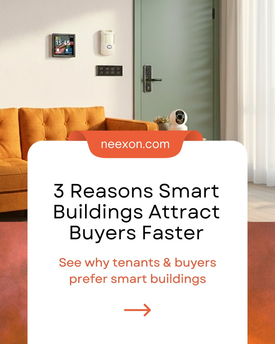 NeexonSmart's tweet image. With Neexon Smart #AccessControl and #SmartCameras, you can secure your building in minutes. From keyless entry &amp;amp; controlled access to live monitoring and instant alerts, everything is managed with one smart system.

#SmartBuilding #BuildingSecurity #BuildingAutomation #Neexon