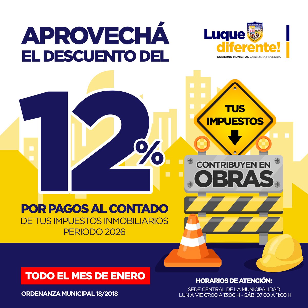 Municipio de Luque tweet media