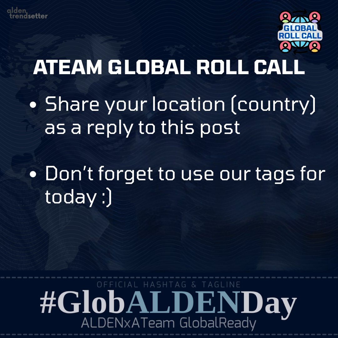 ALDEN Trendsetter OFFICIAL tweet media