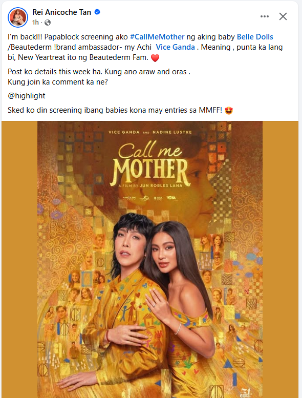 ViFeelings's tweet photo. yay ayan na ang friends, so sweet!

CMM NEW MOTHERING YEAR 
#ViceGanda | #CallMeMotherDay9 https://t.co/O3FzKJXdWr