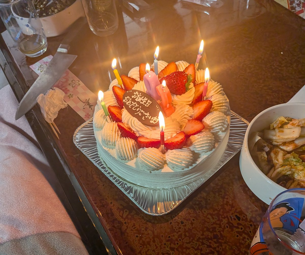 親戚一同で新年会&amp;祖母の誕生日会🎂
