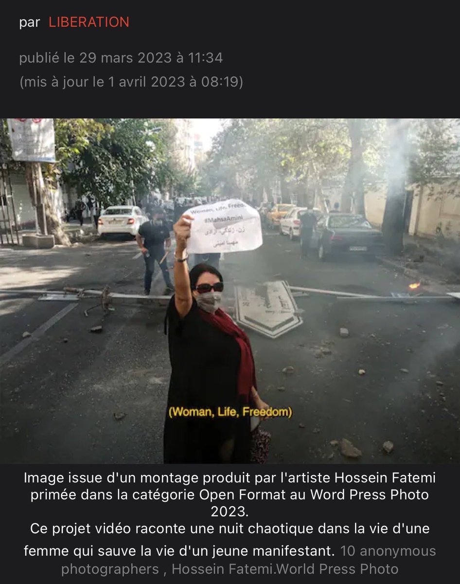 mbompard's tweet image. La prochaine fois que vous voulez faire votre petite polémique politicienne sur le dos d’un peuple qui se révolte, prenez au moins une photo qui date pas de 2023.