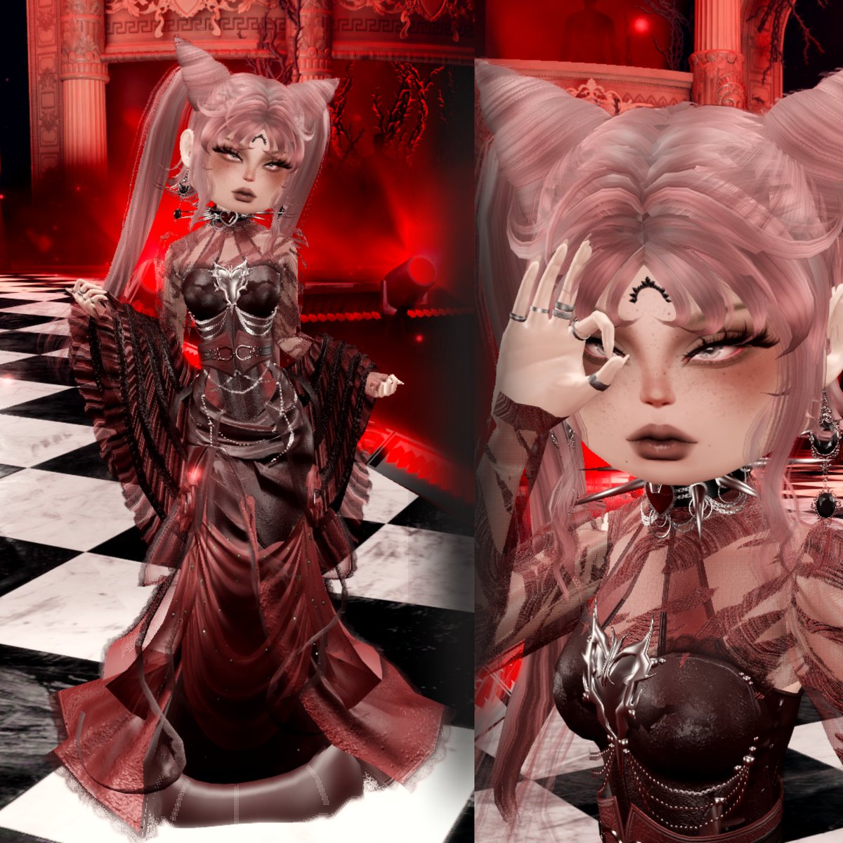 hy4c1nth_h's tweet image. first outfit of 2026
the black lady from sailor moon