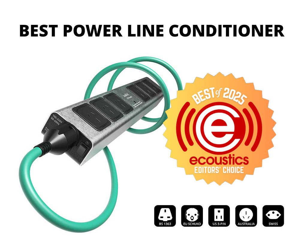 “..it does what a power conditioner is supposed to do - clean up the mess without getting in the way.“ 

ecoustics Editors' Choice Award 2025 - Best Power Line Conditioner

Full Editors' choice review ▶▶ ecoustics.com/articles/best-… ◀◀