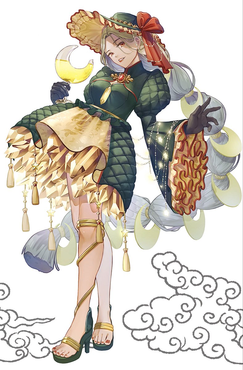 🌙🐉💎 #キャラデザ