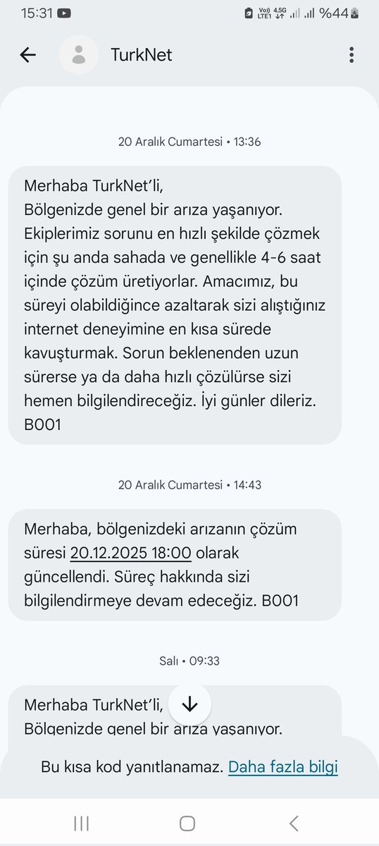 knnozyz's tweet photo. Saat 18.00 de gelecek dedikleri internet saat 23.00 a doğru geldi. Bu 1. @Turknet https://t.co/o2lTs2hwdb