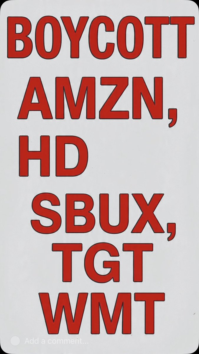 SprawlBusters's tweet image. The People’s Union USA is calling for a boycott of the following companies: AMZN, HD, SBUX, TGT, WMT. “We want these corporations to start paying their fair share of taxes so the American people can finally be relieved of the burden of federal income tax.”
newsweek.com/peoples-union-…