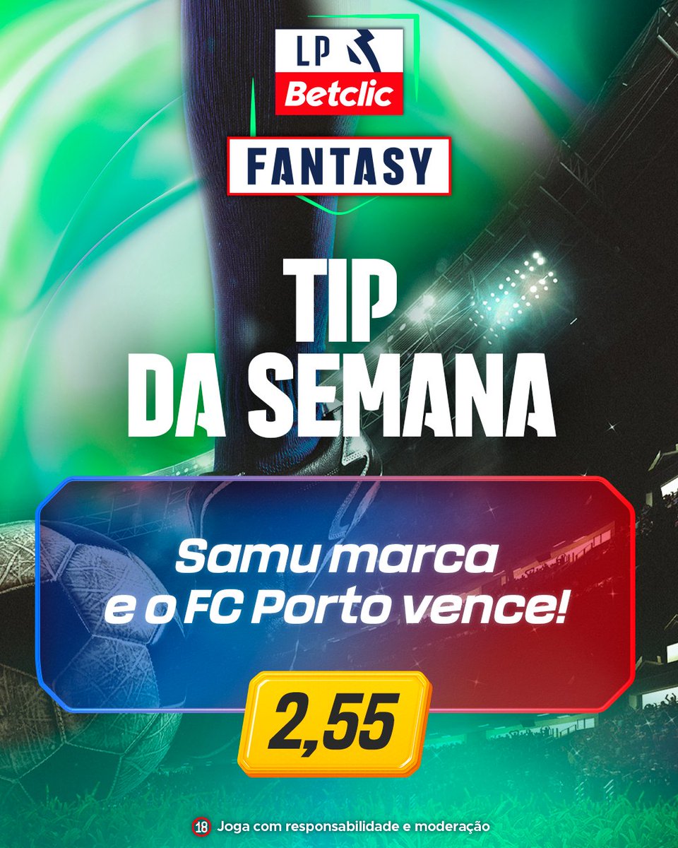 🚨 O que estão à espera para fazer a equipa da semana? Samu vem de um bis. Será que volta a fazer estragos?