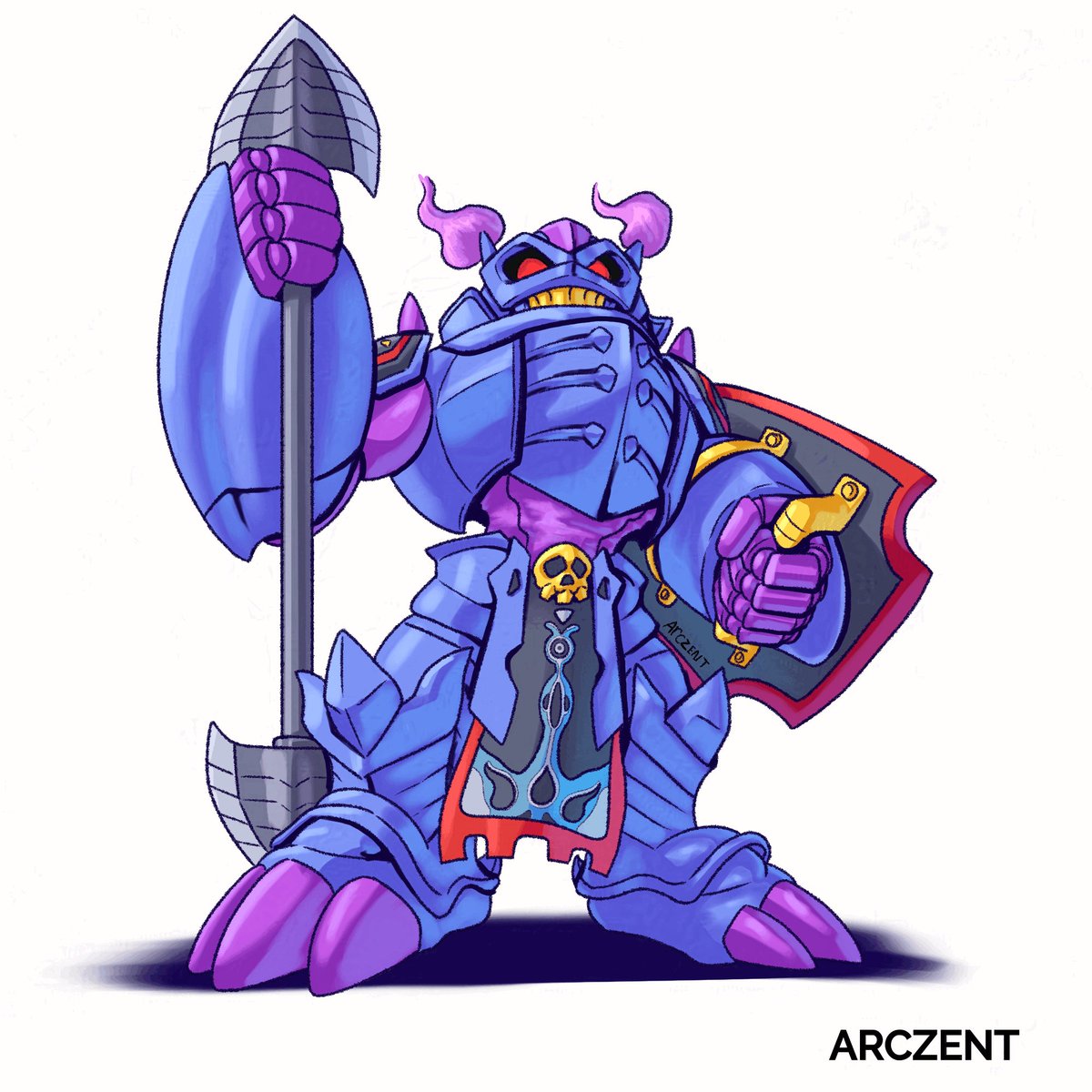 arczent's tweet photo. Craniamon / Craniummon
#Digimon #デジモン #chibi #クレニアムモン https://t.co/6c3fciDApx