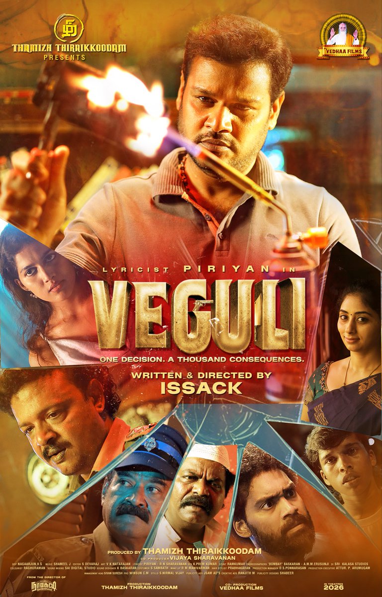 ashnazaveri's tweet photo. Very Happy to release the first look poster of #Veguli directed by #issack
Wishing the team a great success👍
@thiraikkoodam @Vedhaafilms @PiriyanLyricist @mohamadissack @shameelj1 @dnair240
@Sharmy_universe @Nanbananba2 @Danielanniepope @chaplinbalu @editordevaraj @Winsun_PRO https://t.co/nyeLwm4lm6