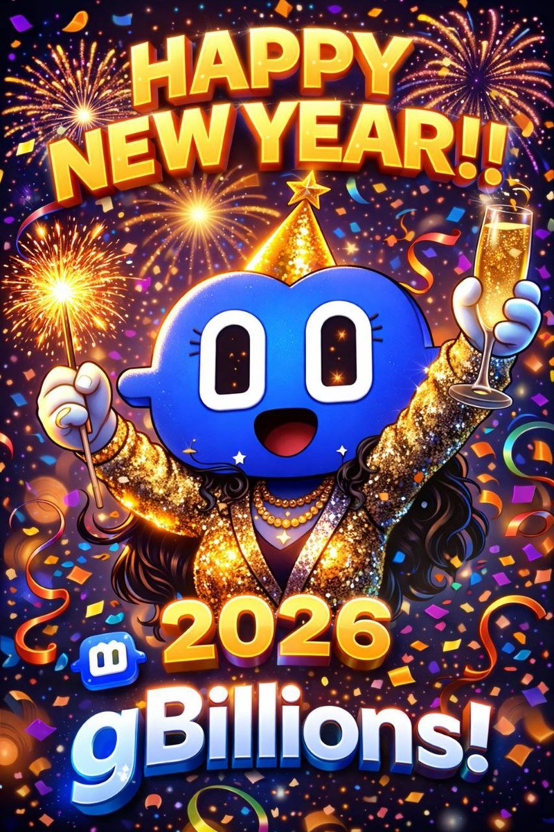 Happy new year <a href="/billions_ntwk/">Billions</a>  family!!!

I wish you new heights this year, and I wish that the Billions Network technology is used everywhere.

gBillions Billionaire