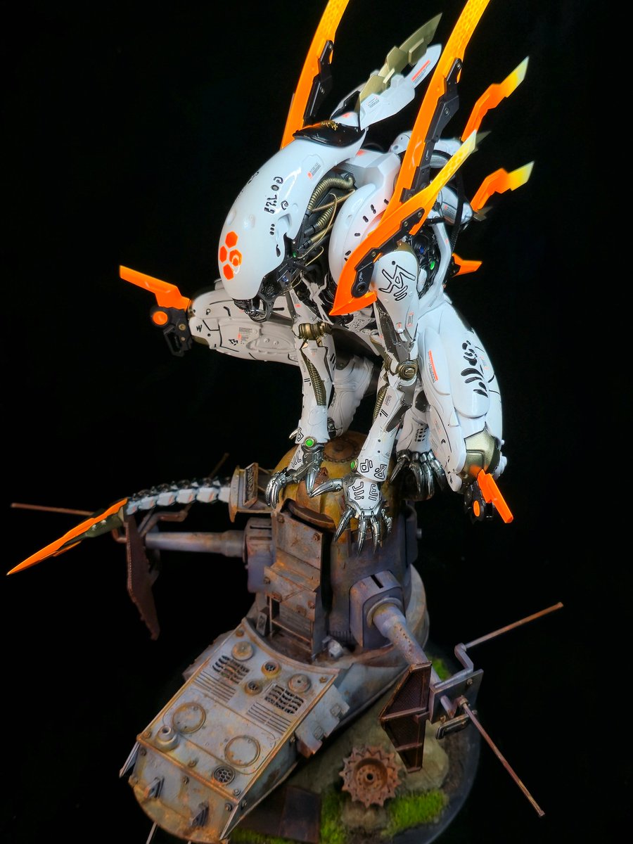 Mecha Alien Ver.Z work
3D printer : Phrozen revo 16K
Model paint : Airbeast color
Kidbashing:me
3D file : Pixup 3D Xenobrog (3D Mikron)