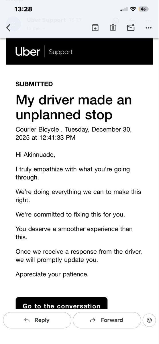 Temmysurprise's tweet photo. Hello everyone ,
On 30th December 2025, I had an issue with a dispatch rider involving a ₦150,000 package. Despite following up @Uber @Uber_Support hasn’t provided the rider after 3 days. This is disheartening for a platform built on trust.
@yabaleftonline @lindaikeji https://t.co/hptXNyQHJI