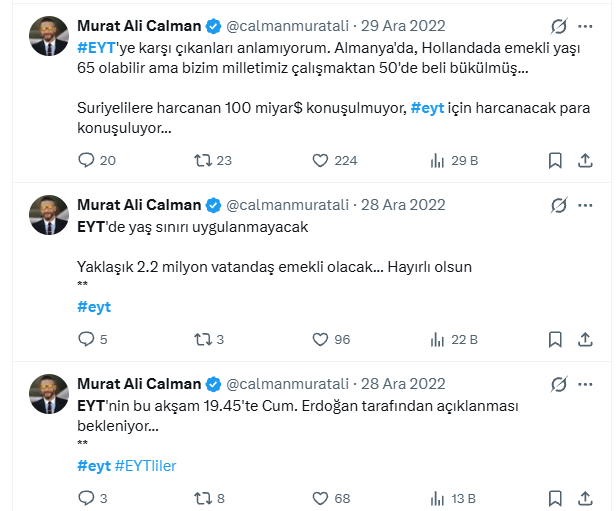 adilemeklilik's tweet image. Kademeli Emeklilik hususunda yorum yapmışsınız, ancak ; 
1- SOSYAL HUKUK DEVLETİ NEDİR,BİLGİNİZ VAR MI ?
2-SOSYAL ADALET NEDİR , BİLGİNİZ VAR MI ?
3- İŞ BARIŞI NEDİR, BİLGİNİZ VAR MI ?

38/43 yaşında emekli olalım diye ortalığı ayağa kaldırdığınız dönemleri unuttunuz mu ? Bakın…