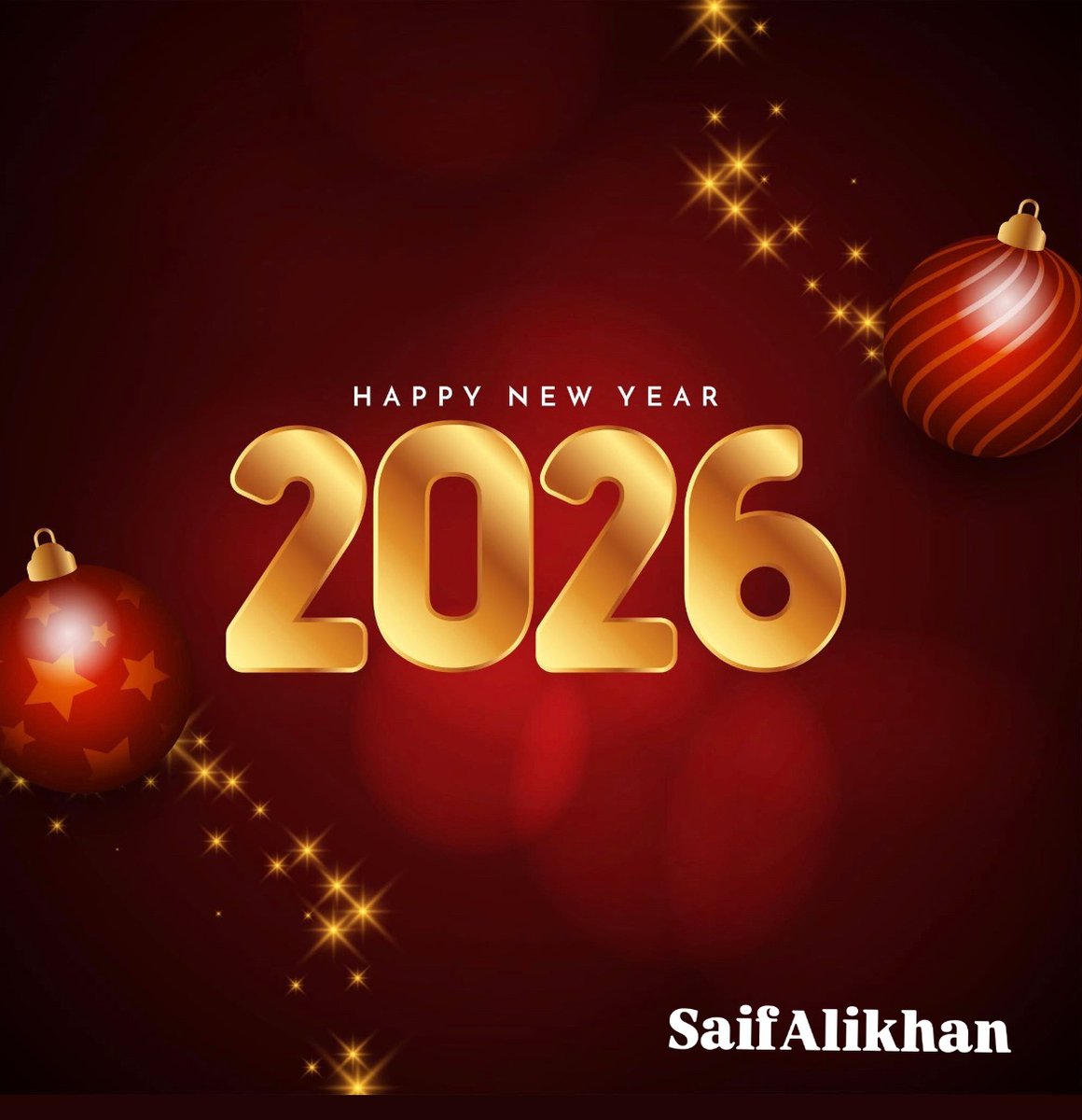 SaifAliKhanOff's tweet photo. Wishing you all a very Happy New Year!

#HappyNewYear2026 https://t.co/9qtr2ELmHk