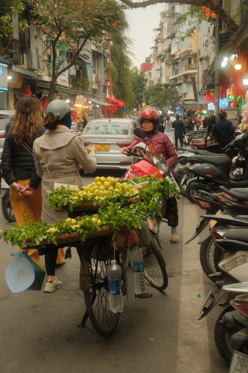 dbaker's tweet image. today in Hanoi